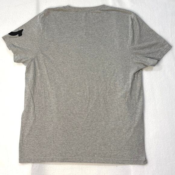 True Religion Gray Logo Graphic T-Shirt Size Large - Picture 7 of 8